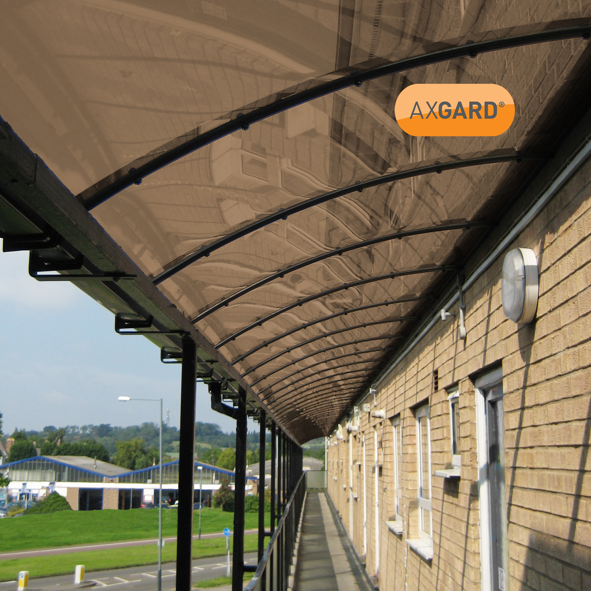 AXGARD BRONZE COVERED WALKWAY